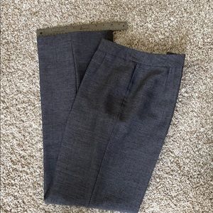 Le Suit lined gray pants.